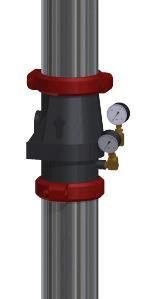 Vent Trapped Air Below the Riser Check Riser Check Valve Port A simple solution to the oxygen corrosion problem in the fire sprinkler riser is to use an automatic vent to release the accumulated