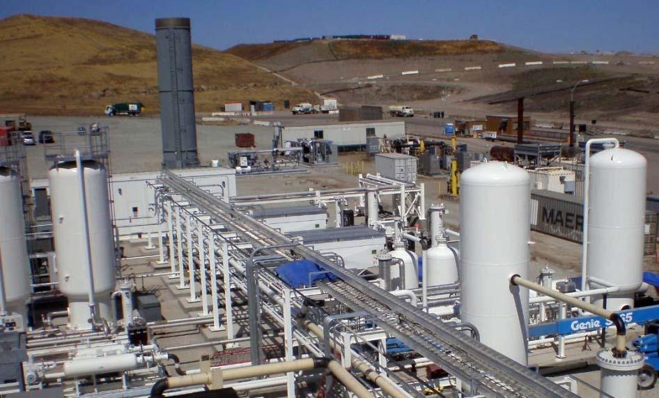 Linde Waste Management Altamont, CA Landfill-Gas-to-LNG