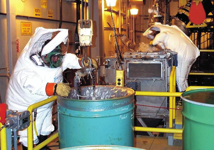 Secondary wastes from routine maintenance and facilities/ equipment repairs Managing the nation s chemical weapons storage and disposal processes is an industrial activity.
