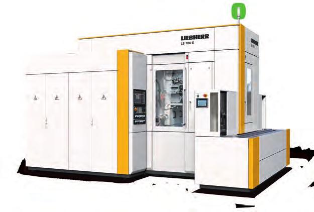LS 180 E Gear Shaping Machine The fully electronic shaping head The new LS 180 E gear shaping machine with an electronic shaping head stands out on account of its enormous flexibility.