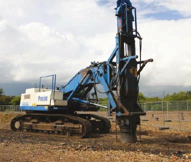 Often times in geotechnical construction, ground improvement can elevate the site soil conditions to a level that will perform satisfactorily for