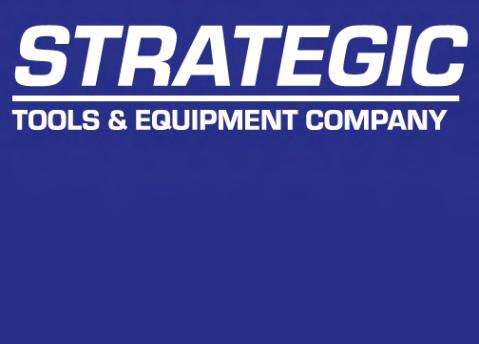 FOR SALES AND TECHNICAL SUPPORT IN ENGLISH-SPEAKING COUNTRIES, PLEASE CONTACT: STRATEGIC TOOLS & EQUIPMENT COMPANY TEL: +1.847.356.