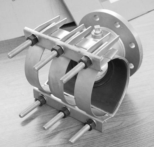 Choice of outlet flange materials include stainless steel, carbon steel or ductile iron, all with dimensions and drilling that comply with ANSI B16.