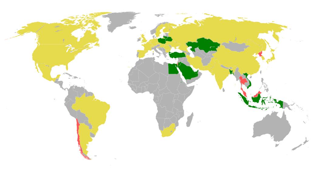 3 As shown in the map, countries with existing nuclear programs are not the only ones planning to build nuclear plants.