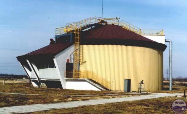 Biogas tank 2640 m 3