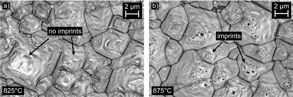 930 Susanne Fritz et al. / Energy Procedia 92 ( 2016 ) 925 931 Fig. 7. SEM micrographs of contacts of the Te-containing old generation paste on emitter E1 etched back completely.