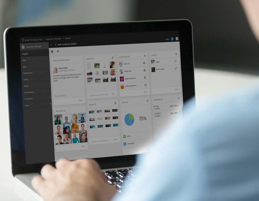 A Closer Look at Adobe Experience Manager Your ability to drive customer engagement and loyalty is only as strong as your digital experience platform.