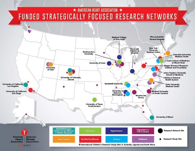 2016-17 AHA Research Report 4 Strategic Research Topics A major priority is to fund strategic research topics that will help drive the AHA to achieve our 2020 goals.