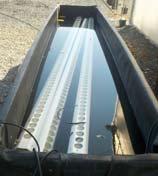 system With hydroponic systems, sanitize gutters and