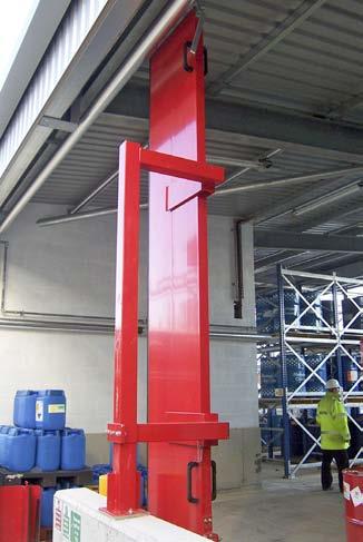 Gates are available in standard heights from 200mm up to 700mm.