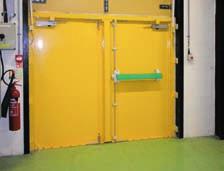 Door manufacture using stainless steel is available where requested, for the harshest environments.