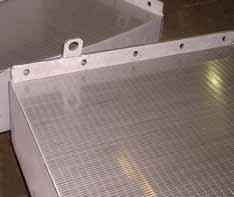 Currently used as: Filter floors Support grids Static grids Vibrating screens Floor grates Johnson s screens can be used in numerous applications, such as this lauder tub, used to separate