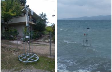 higher in Skyros (Fig. 13) for a longer period. Figure 15: Wind and Wave Application Experimental (pilot) Device developed by the SEALAB [16] 4.