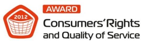 Eldorado LLC Awards Winner of the III Annual Award ceremony "Consumers' Rights and Quality of Service".