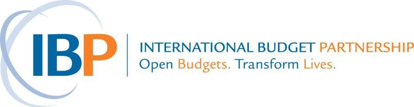 Country Manager for India The International Budget Partnership (IBP) is looking to appoint a dynamic political strategist with a strong understanding of fiscal governance, a proven ability to engage