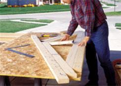 4) Make and Install the Roof Trusses You can make your own roof trusses by
