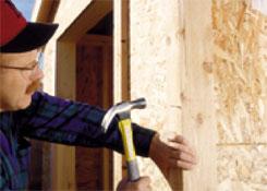 10 6) Add Trim and Siding Install the trim as needed, including around the doorframe, window,