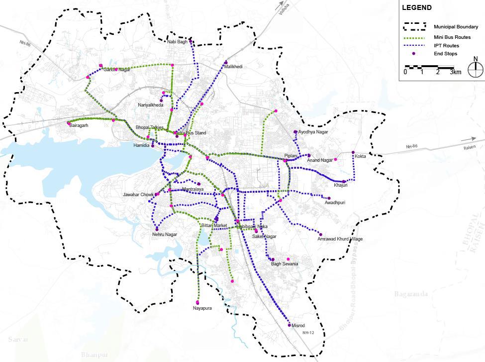 1. Review Nature of Transit Public transport- Buses,
