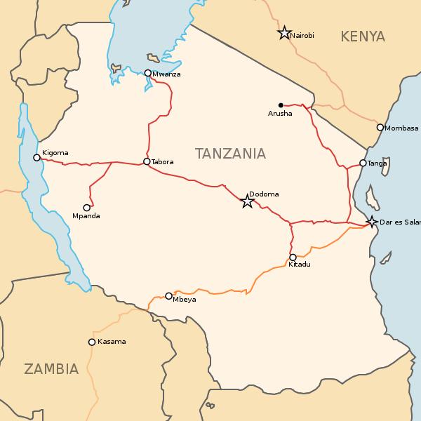 3.3 Enhance domestic storage and transport infrastructure Tanzania has a fairly extensive railway network, including to the coastal and north-eastern areas (Tanga and Arusha), the west and