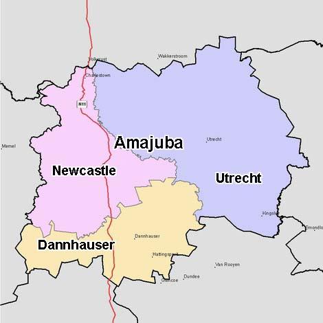 Annexure A ECONOMIC PROFILE OF DISTRICTS IN KWAZULU- NATAL AND OVERVIEW OF PROVINCIAL ECONOMY 1 Economic Profile of Districts Amajuba District Municipality The Amajuba District Municipality is