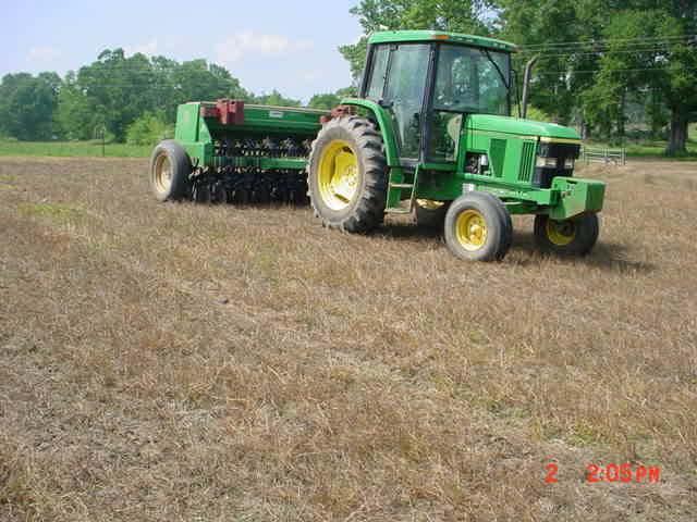 Example systems No-till drilling on upland sods in Mississippi