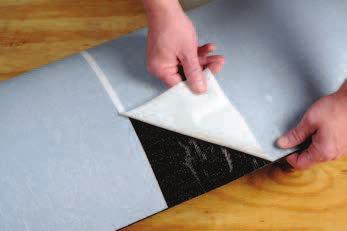 MFM Wind & Water Seal This 40 mil HIGH TEMPERATURE rated underlayment is composed of a non-slip polymer film laminated to a rubberized asphalt adhesive system.