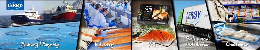 Integrated value chain for seafood Fully integrated value chain for production of salmon, whitefish and