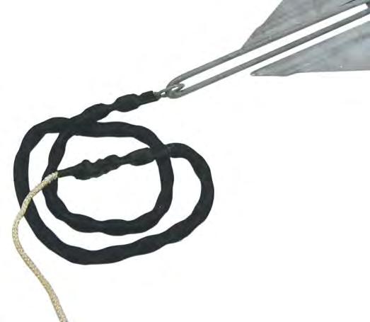 O2B2: USE TO PREVENT ROPE ENDS FROM FRAYING.