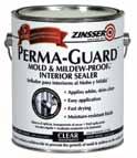 PERMA-GUARD MOLD & MILDEW-PROOF* INTERIOR SEALER Clear sealer for disaster restoration, remediation and new construction Guaranteed to prevent the growth of mold & mildew