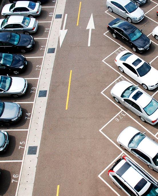 can park even reserving your spot. Combining parking and transportation systems also allows you to make more informed decisions.
