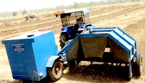 3.7 AGRICULTURAL ENGINEERING 3.7.1 Optimization of Design and Machine Parameters of Compost Turner-cum-Mixer To optimize the design and machine parameters of compost turner-cum-mixer, an experiment