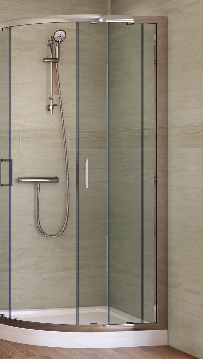 Style easy-fit shower kits Our easy-fit Splashpanel shower kits are designed for two sided shower enclosures and are suitable for areas up to 1200mm wide and 2532mm tall - the panels can be trimmed