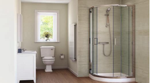 Panels are 100% waterproof - making them perfect for showers, bathrooms and wetrooms.