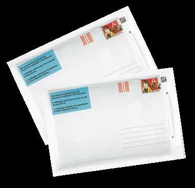 4 6 Parcels Page 7 8 Pre-franked envelopes and postcards Send mail quickly and easily Address it