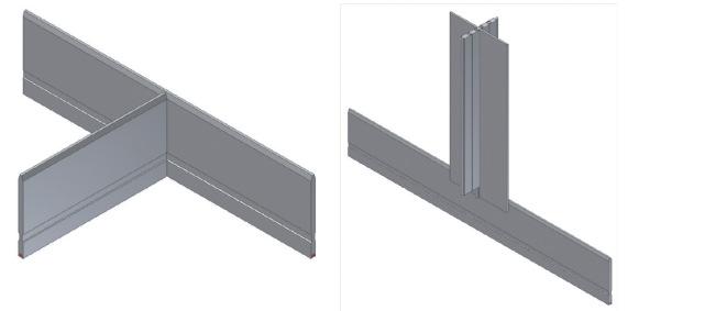 any other profile joints should be prefabricated off-site.