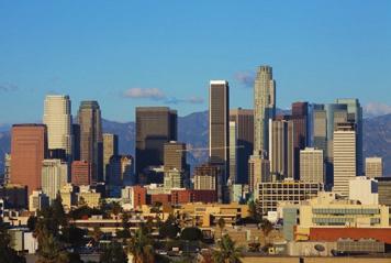 The association found that the Los Angeles city area had the worst air in the United States.