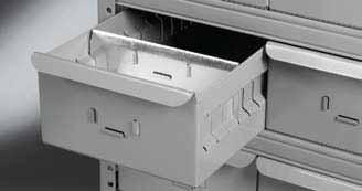 Shelf Box Create custom sized bin compartments with Q Line s 15 sizes of shelf