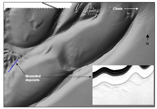 107 of 279 Figure 4-24 Shaded relief image of seabed, western canyons (13.9 km x 20.0 km area) The area s largest canyon is positioned 5 km east of the canyon described above.