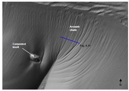 108 of 279 Figure 4-25 Shaded relief image of seabed, canyon head chute (4.3 km x 6.