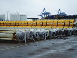 unloading of supply vessels 3 storage of