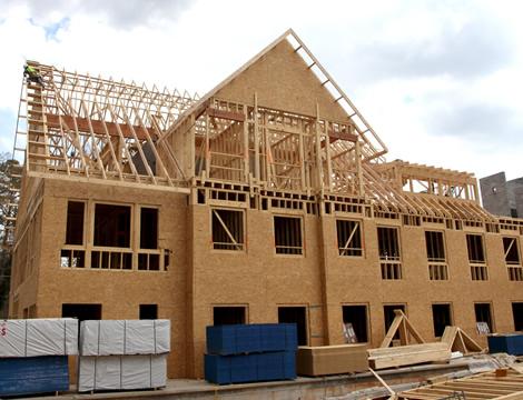 The Enclosure Wood Frame Structure Dimensional or engineered lumber Sheathing plywood or OSB Control