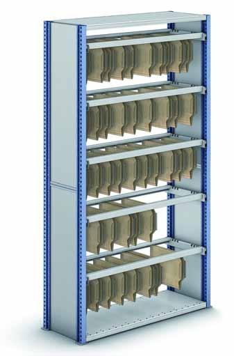 Mobile Shelving Different Types of Bays The Mecalux M3 shelving components will initially provide the
