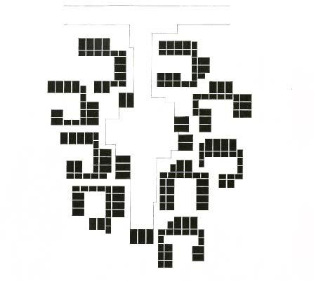 Figure 3.3.1 Espansiva System. Utzon s scheme for singular housing complex 3.3.2 ORGANICISM.