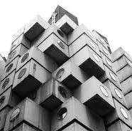 towers ORIENTAL MASONIC GARDENS Paul Rudolph 1971 New Haven, USA Factory made mobile room units