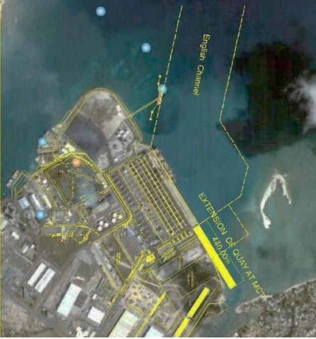 Existing situation: infrastructure In response to sustained growth, Mauritius Ports Authority is currently expanding and optimising its existing container terminal.