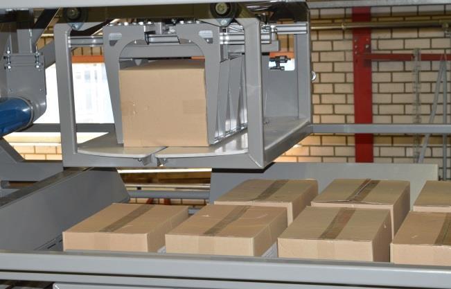 Features * Integrating the machine in an existing packaging line is easy also because of the small footprint * Several patterns are easy adjustable through the display * High accessibility around