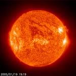 Solar energy radiated to the earth ~ 10.