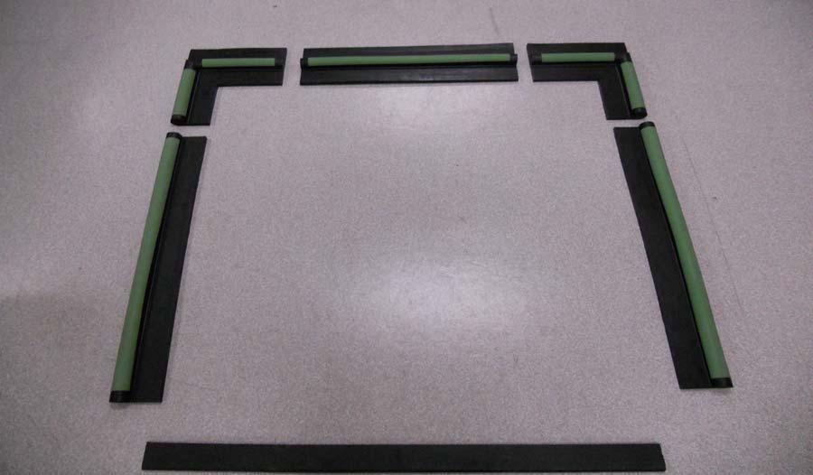 INDUSTRIAL RUBBER SUPPLY S GATE SEAL PRODUCTS Industrial Rubber Supply manufactures Rubber Gate Seal Frames for all types of Hydraulic gates.