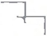 Aluminium, Powder  Foot Finishing Trim Tray Finishing Trim When a panel is required