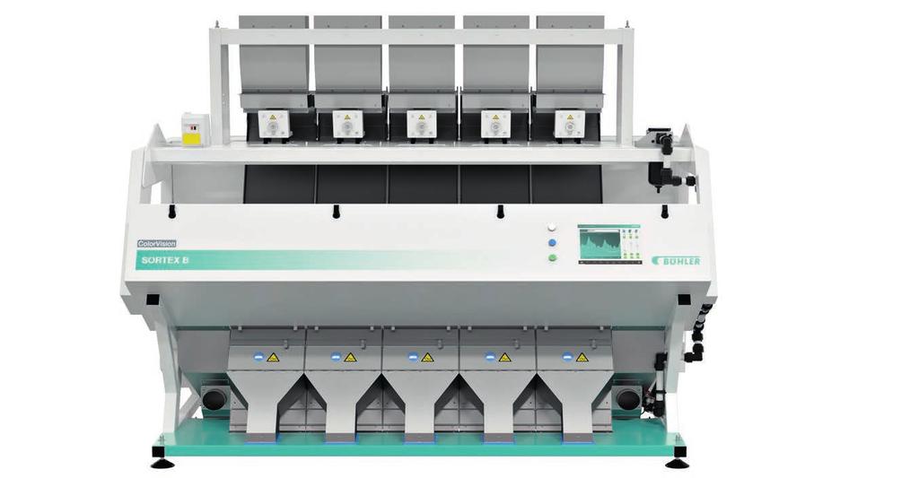 The Bühler advantage Balanced, stable and consistent sorting. Built into all SORTEX optical sorting machines is the ethos of balanced and stable sorting.